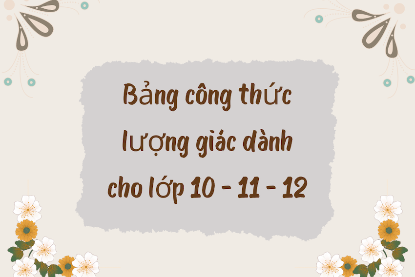 Chiến Lược Ghi Nhớ Các Công Thức Lượng Giác Cho Trẻ ADHD