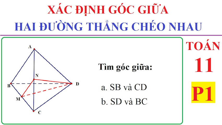 Khó Khăn Thường Gặp khi học Cách Tính Góc Giữa Hai Đường Thẳng Trong Không Gian ở người mắc ADHD